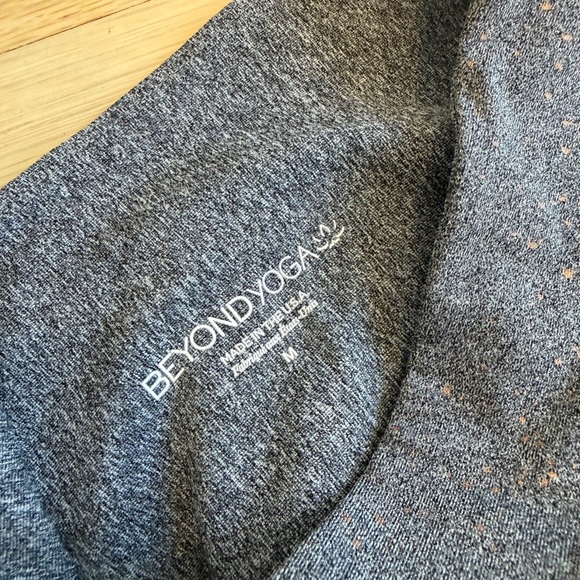 Women's Gray and Brown Leggings - Picture 5 of 5